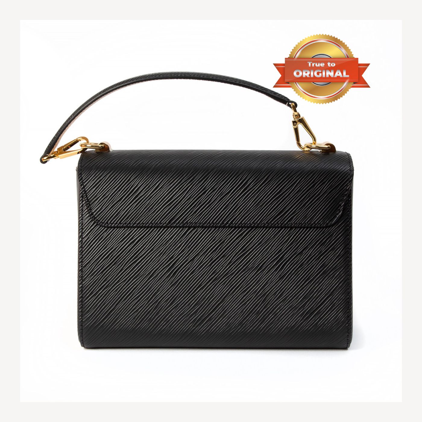 [True-to-ORIGINAL] Louis Vuitton Twist MM Epi Black For Women 9.4in/23cm